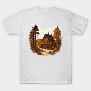 autumn cottage T-Shirt